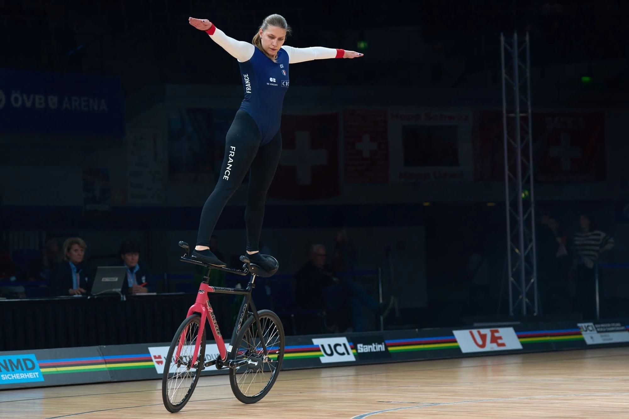 The French athletes